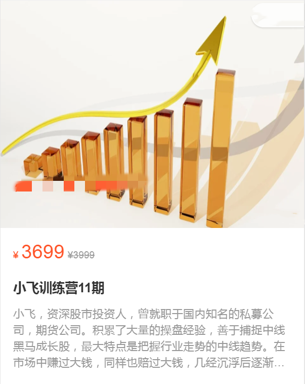 【小飞】《小飞训练营11期》网盘课程下载-爱雅微课