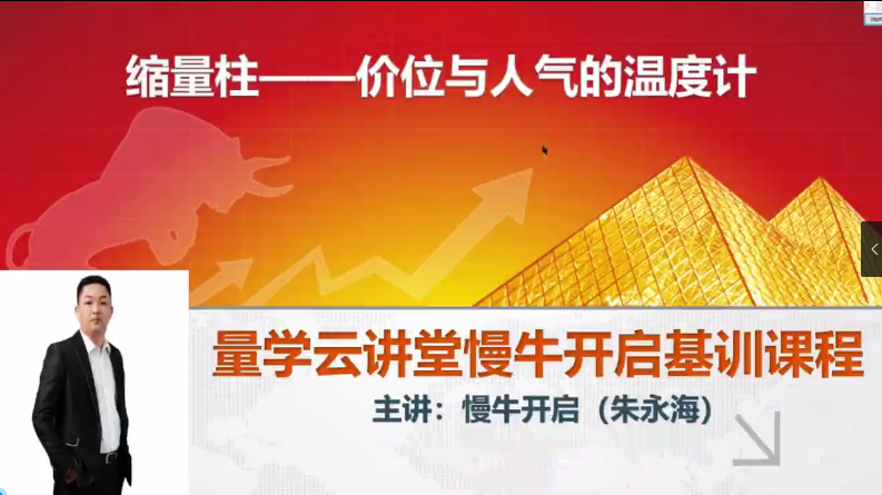 【量学云讲堂】朱永海慢牛开启集训课程段位课第一段 网盘课程下载-爱雅微课