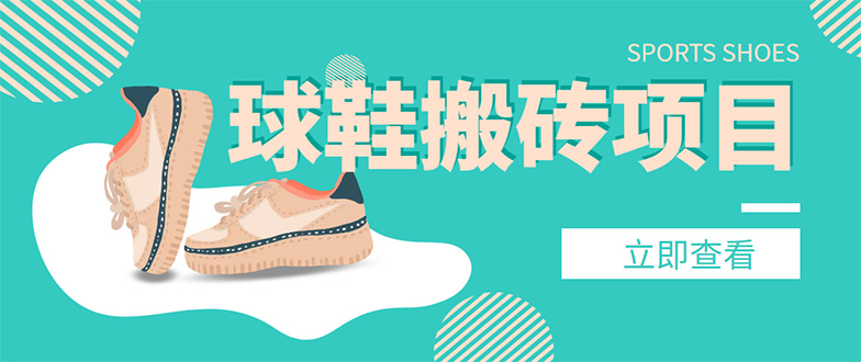 图片[1]-外面收费998的球鞋搬砖项目，月入5000+【详细教程+资源渠道】-爱雅微课