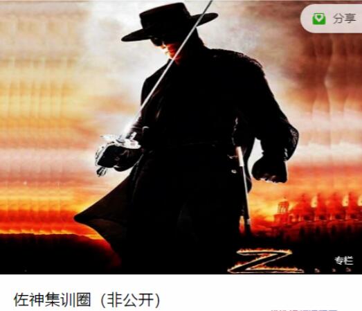 【佐神】原价2588元的《 佐神集训圈秘圈》网盘课程下载-爱雅微课