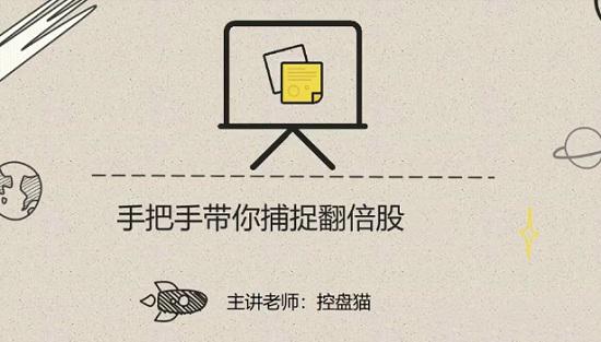 【控盘猫】《手把手带你捕捉翻倍股》网盘课程下载-爱雅微课