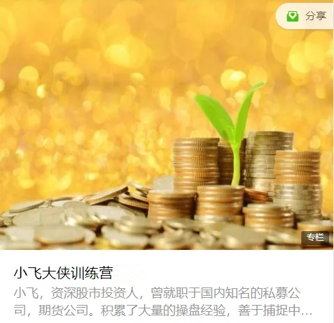 【小飞侠】《股票实战训练营 第12期》网盘课程下载-爱雅微课