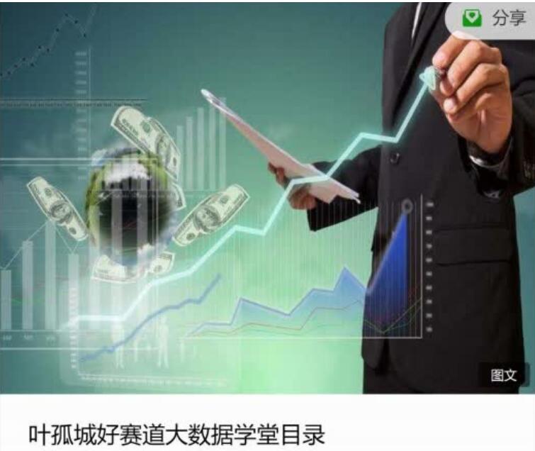 【叶城】叶孤城好赛道+低吸大数据学堂 视频+课件+指标-爱雅微课