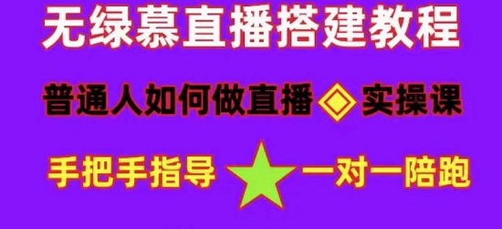 【勇哥】普通人如何做直播实操课,无绿幕直播间搭建教程,手把手指导一对一陪跑!-爱雅微课