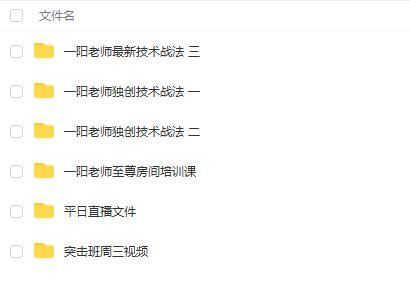 【淘股论金】原价19800元的《一阳2022年突击班 一阳独创技术战法合集》网盘课程下载-爱雅微课