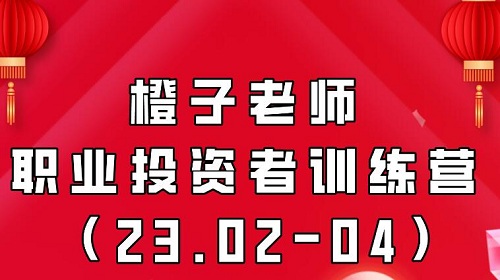 【无为】《无为金融学院 橙子老师 职业投资者训练营》网盘课程下载-爱雅微课