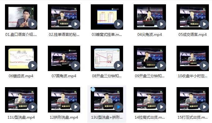 【老姜】《盘口语言奥秘:股市职业操盘手成长之必修课》网盘课程下载-爱雅微课
