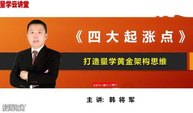【量学云讲堂】《韩将军打造量学黄金架构思维 第3期》网盘课程下载-爱雅微课