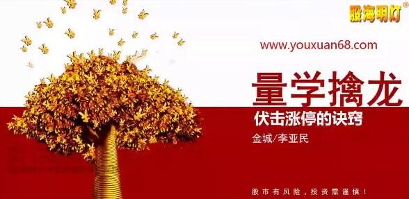 【量学大讲堂】《金城李亚民量学擒龙伏击龙头 第40期五段位》网盘课程下载-爱雅微课