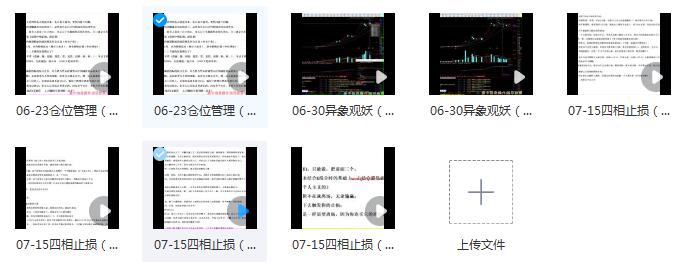 【佐神】《最后一次课仓位管理 异象观妖 四相止损视频 8个》网盘课程下载-爱雅微课