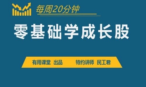 【民工君】《零基础学成长股 18堂精品课》网盘课程下载-爱雅微课