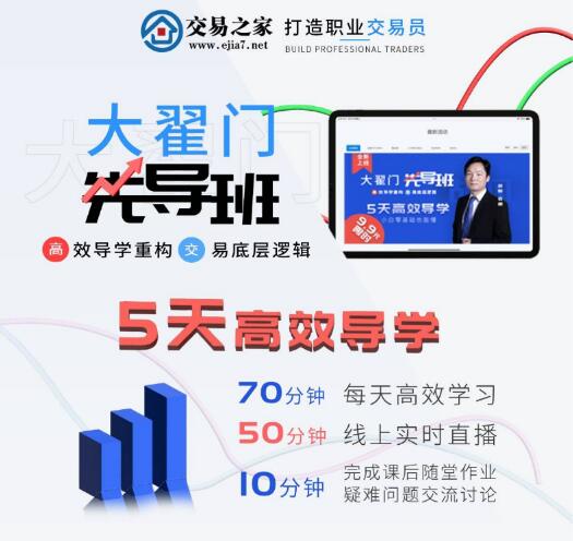 【交易之家】《期米学院 老胡期货交易大翟门先导班-5天高效导学》网盘课程下载-爱雅微课