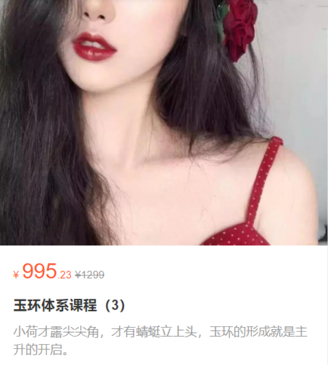 【财女西施】原价995元的《玉环体系课程(3)》网盘课程下载-爱雅微课