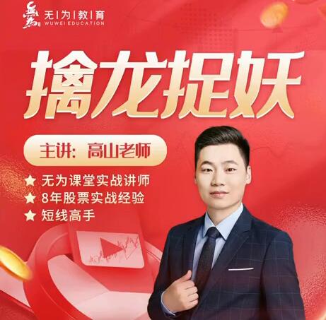 【无为】《无为课堂高山老师:擒龙捉妖》网盘课程下载-爱雅微课