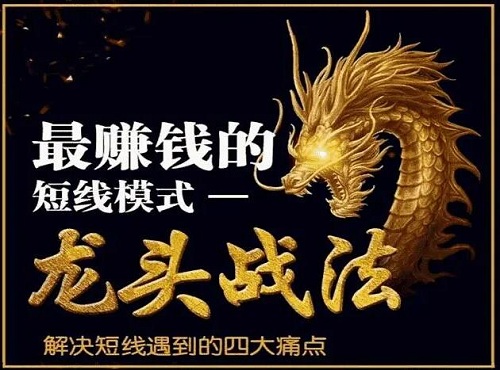 【深南大盗】《刚哥战龙训练营 刚哥龙头训练营》网盘课程下载-爱雅微课