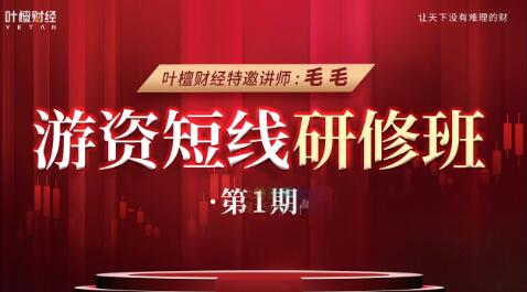 【毛毛老师】《游资短线研修班 毛毛老师线下课》网盘课程下载-爱雅微课