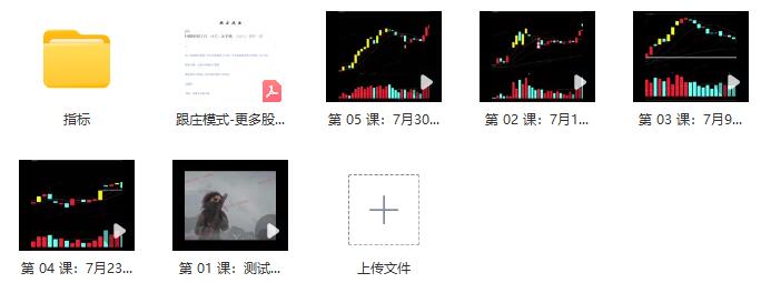 【庄姐】《跟庄一姐 庄姐-跟庄战法视频+文档+指标 11文件》网盘课程下载