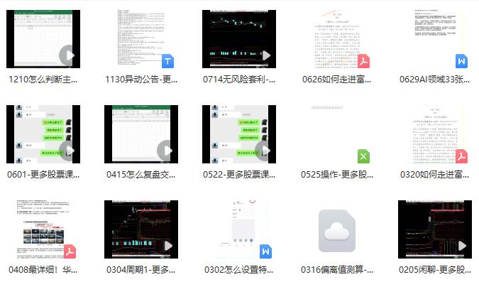 【摆渡人兔比】《摆渡人兔比 季度圈子 视频+文章 18文件》网盘课程下载