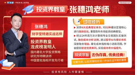 【张穗鸿】《2023年进阶小班课张穗鸿证券专修小班 张穗鸿进阶小班课》网盘课程下载