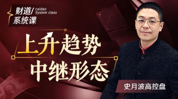 【史月波】原价588元的《史月波 上升趋势中继形态》网盘课程下载
