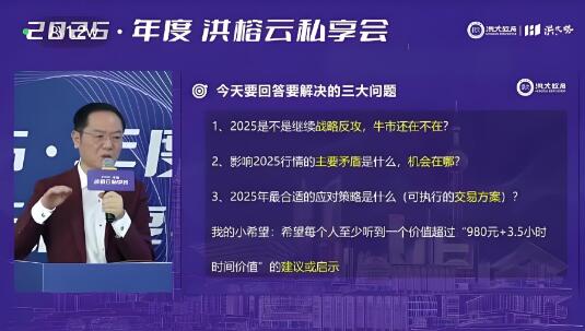 【洪榕】《洪榕2025年度洪榕云私享会》网盘课程下载