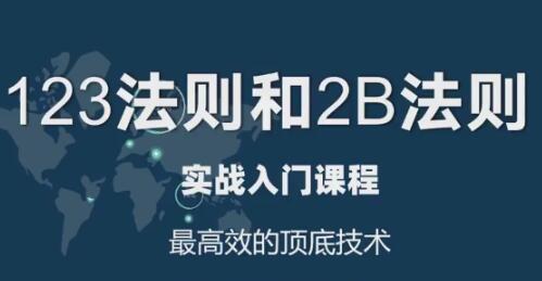 【易振营】《易振营12年连续盈利的交易系统：123法则和2B法则深度讲解》网盘课程下载