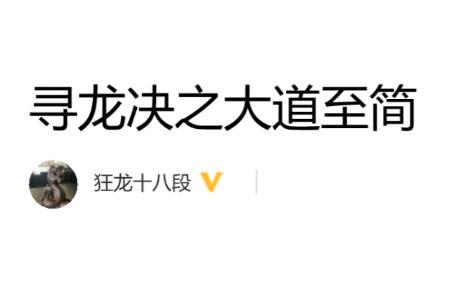 【狂龙十八段】《原点1+2、寻龙诀、寻坑诀 PDF文章》网盘课程下载