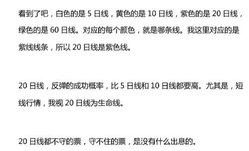 【无名刺客】《20日线的实战应用 1文档》网盘课程下载