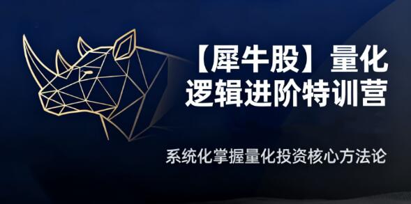 【犀牛股】《犀牛哥量化逻辑进阶特训营 盘口承接力、看盘复盘、周期板块、模式战法》网盘课程下载