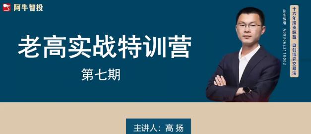 【高扬】《高扬交易课程线下课第七期老高博弈实战课》网盘课程下载