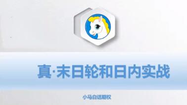 【小马】《小马白话期权 第3季》网盘课程下载