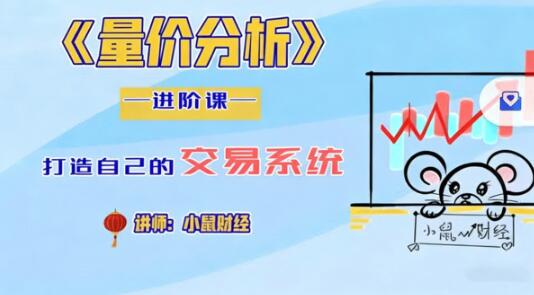【小鼠财经】《小鼠财经 四鼠点金系统课程量价分析进阶课 视频6集》网盘课程下载