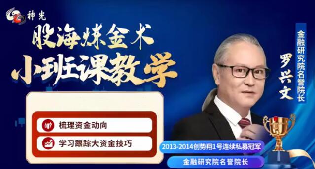 【陈林】《神光陈林罗兴文股海炼金术小班课》网盘课程下载