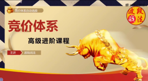【波段战法】原价15888元的《竞价体系进阶高级课程》网盘课程下载-爱雅微课