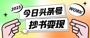 外面收费588的最新头条号软件自动抄书变现玩法,单号一天100+(软件+教程)-爱雅微课