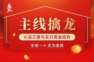 【无为】原价11999元的《无为老师 主线擒龙 第八期》网盘课程下载-爱雅微课