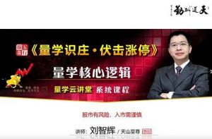 【量学云讲堂】《天山至尊刘智辉 第48期视频课程 45视频》网盘课程下载-爱雅微课