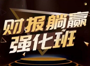 【李开宇】《财报躺赢班练习课视频4节+文档+指标》网盘课程下载-爱雅微课