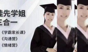 【桂先学姐】《抖音 北大桂先学姐三合一课程》网盘课程下载-爱雅微课