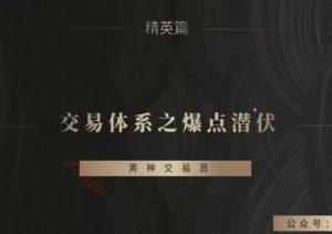 【极道】《作手逍遥风逍遥风系列课之爆点潜伏-辅助课程》网盘课程下载-爱雅微课