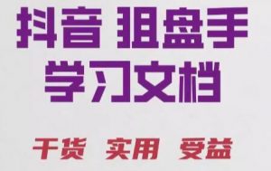【抖音狙盘手】《抖音狙盘手炒股战法实战案例视频合集》网盘课程下载-爱雅微课