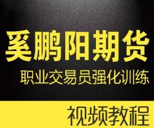 【奚鹏阳】《职业交易员强化训练营 买卖核心技术期货视频》网盘课程下载-爱雅微课