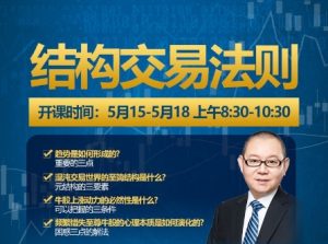 【汤老虎】《结构交易法则 4集视频》网盘课程下载-爱雅微课