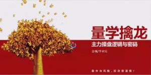 【量学云讲堂】《金城李亚民量学擒龙伏击龙头第54期+量学11段位课》网盘课程下载-爱雅微课