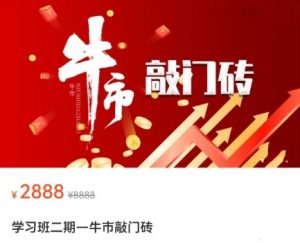 【射手擒龙】原价2888元的《射手擒龙：学习班二期—牛市敲门砖》网盘课程下载-爱雅微课