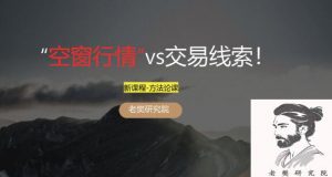 【老樊研究院】《20241215老樊研究院“空窗行情“vs交易线索视频+PDF文章》网盘课程下载-爱雅微课