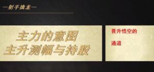 【射手擒龙】《射手擒龙20250711主力的意图-主升测幅与持股》网盘课程下载-爱雅微课