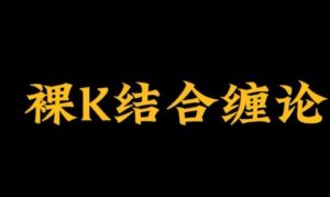 【裸K哥】《裸K哥-缠论课程》网盘课程下载-爱雅微课