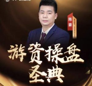 【陈豪】《中广云陈豪股海猎手游资致胜之道操盘盛典初阶小班课+资料指标》网盘课程下载-爱雅微课