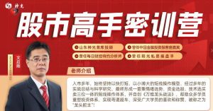 【文启刚】《神光文启刚万维龙头战法股市高手密训营2025小班课+指标+日报》网盘课程下载-爱雅微课